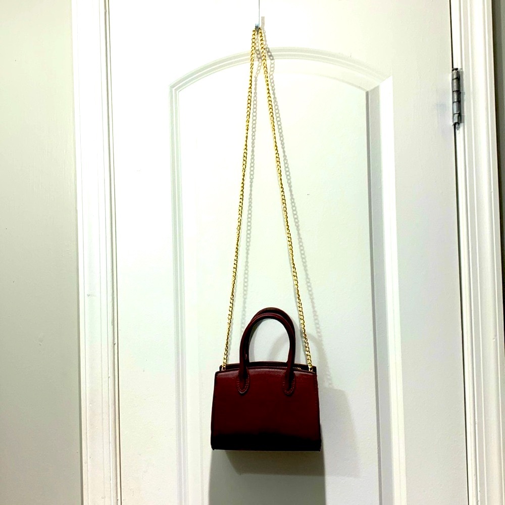 2/$12 NWOT Wine Crossbody Purse - Picture 7 of 7